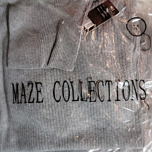 ๐ค Grey Cold Sholder Top Maze Collection - Picture 12 of 12